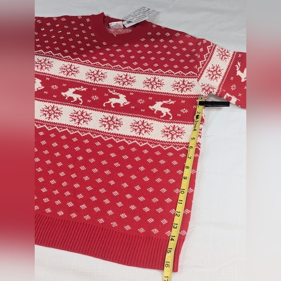 🆕 LuLaRoe "Reindeer Run" Holiday Sweater (L) - Picture 6 of 11
